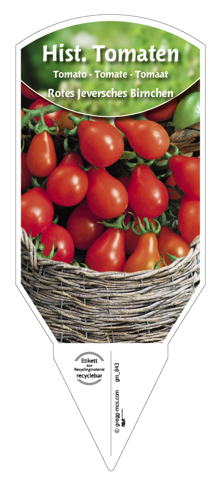 Tomaten, Historische Jeversches Birnchen, Rotes