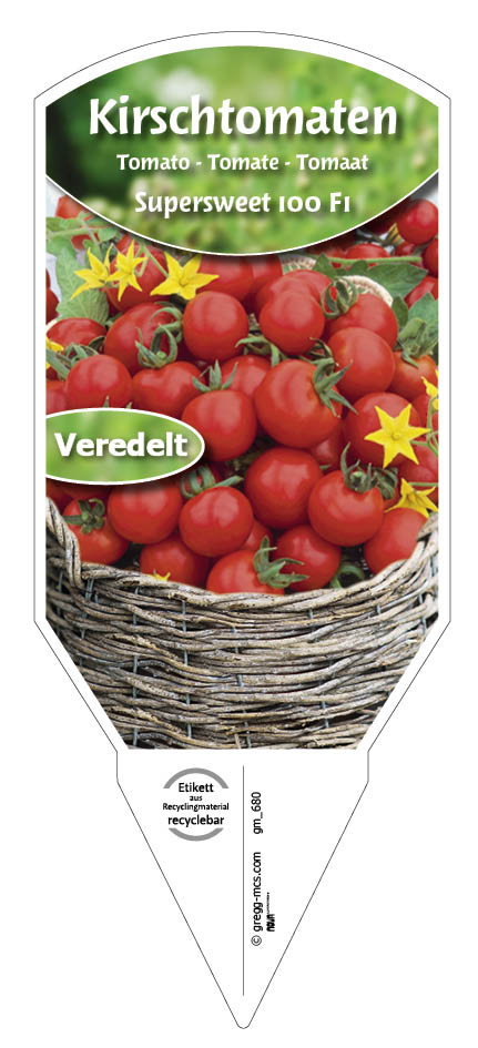 Tomaten, Kirsch- Supersweet 100 F1 veredelt