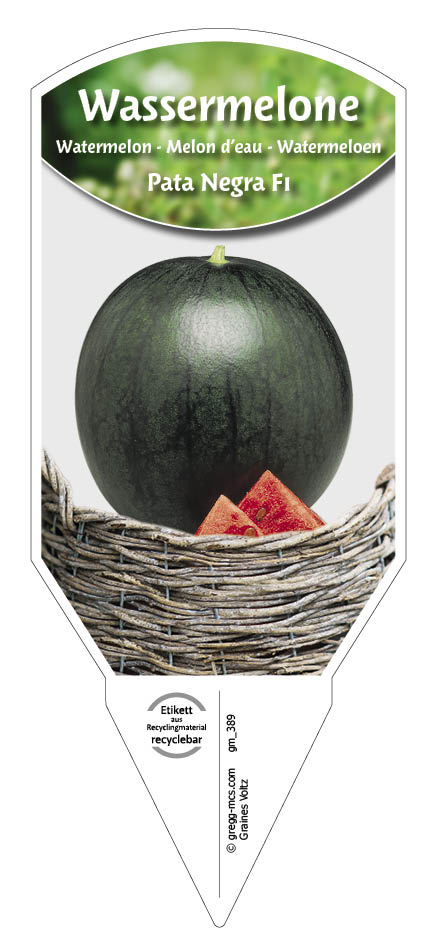 Melone, Wasser- Pata Negra F1
