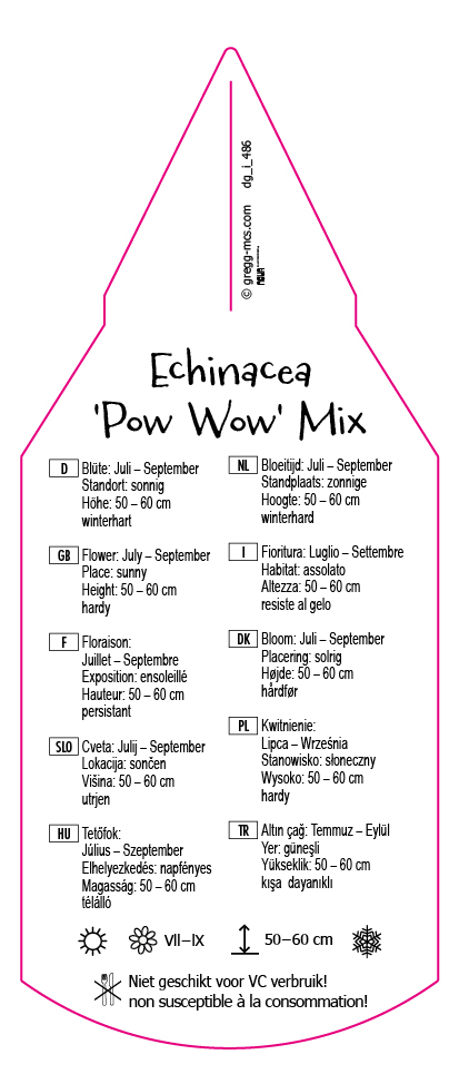Echinacea purpurea Pow Wow Mix