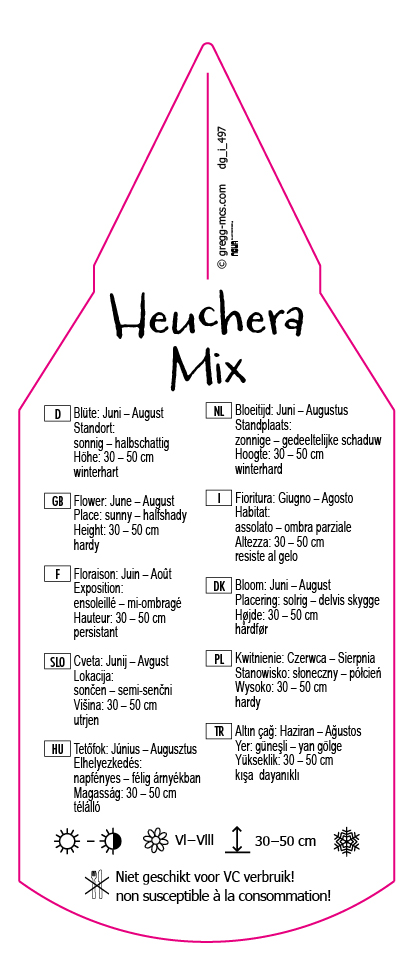 Heuchera Mix