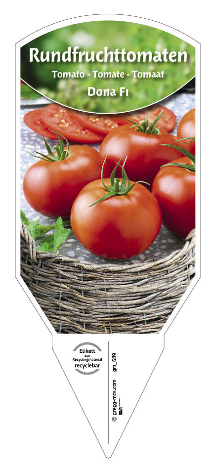 Tomaten, Rundfrucht- Dona F1