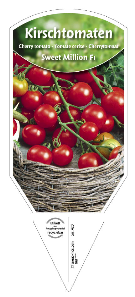 Tomaten, Kirsch- Sweet Million F1 
