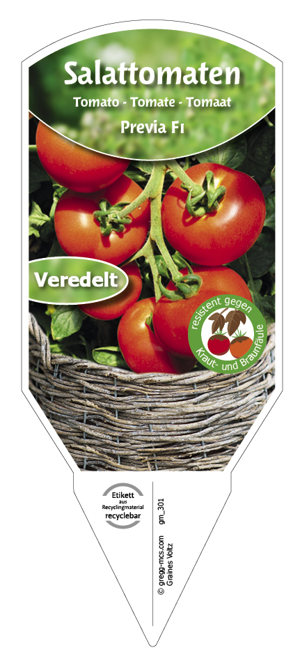Tomaten, Salat- Previa F1 veredelt