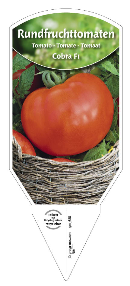 Tomaten, Rundfrucht- Cobra F1